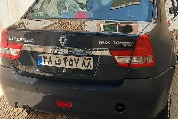 عکس رنو پارس تندر