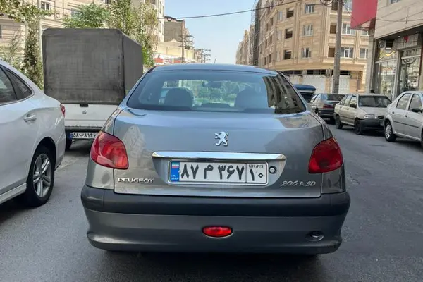 عکس پژو 206 SD