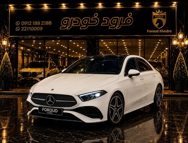 عکس بنز کلاس A سدان