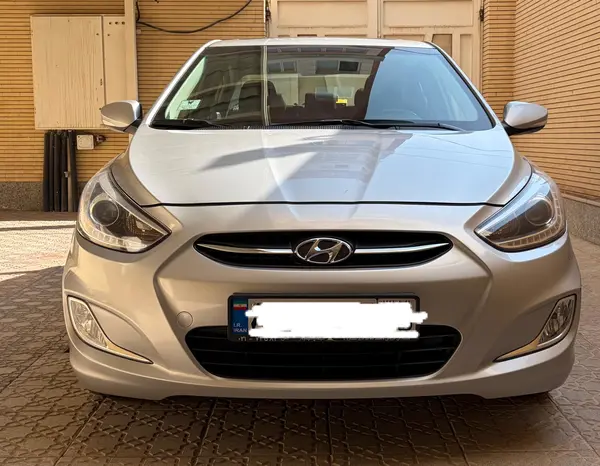 عکس هیوندای اکسنت (مونتاژ)
