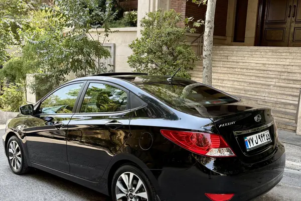 عکس هیوندای اکسنت (مونتاژ)