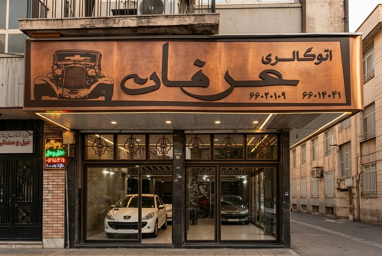اتو گالری عرفان - تصویر بنر شماره 1