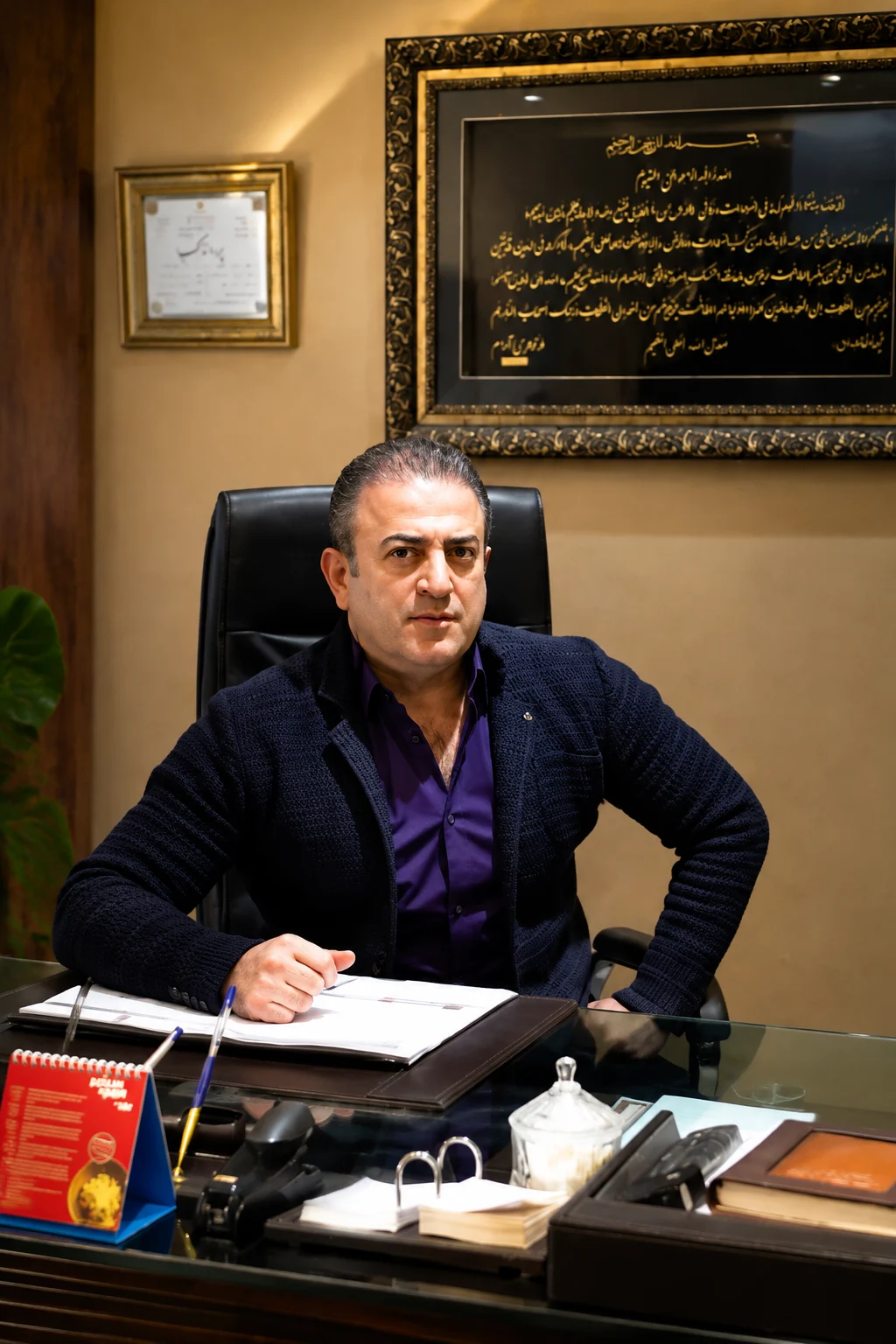 مدیر نمایشگاه اتو گالری آرام