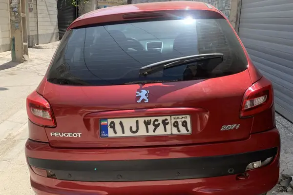 عکس پژو 207