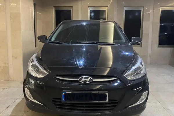 عکس هیوندای اکسنت (مونتاژ)