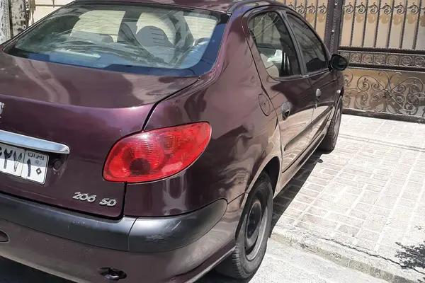 عکس پژو 206 SD