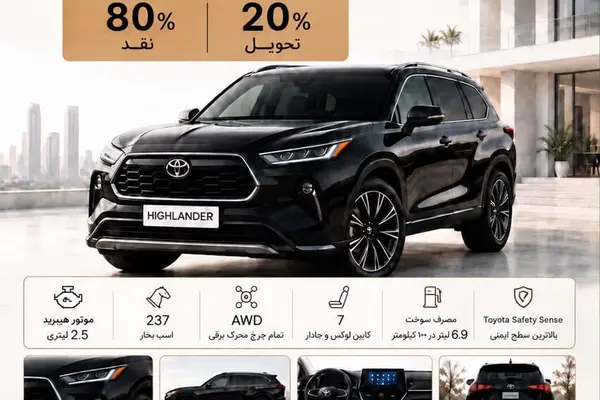عکس تویوتا هایلندر هیبرید