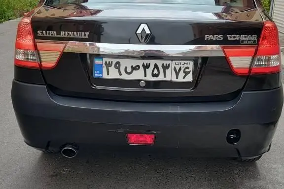 عکس رنو پارس تندر