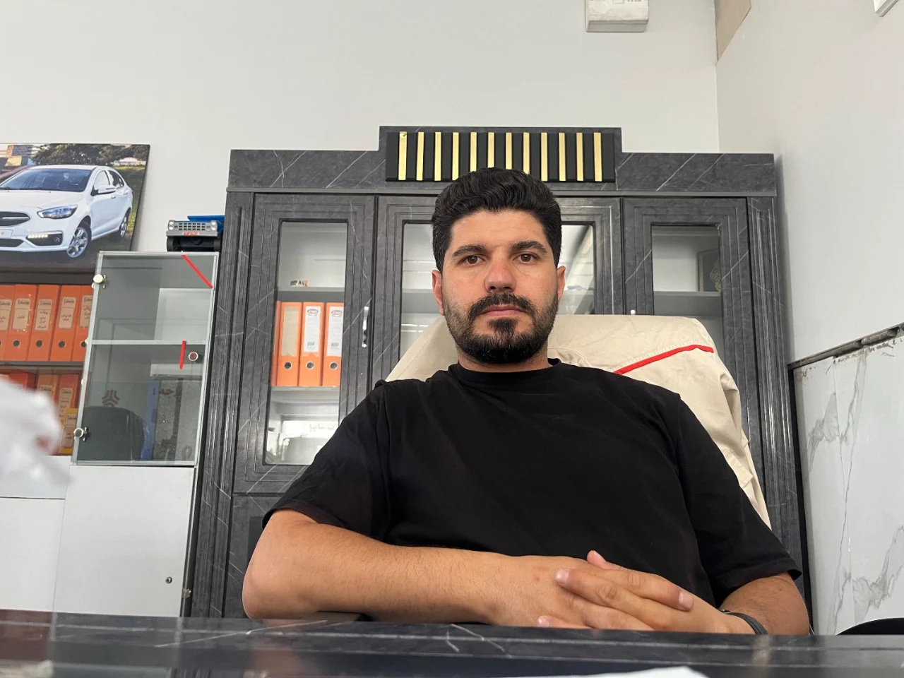 مدیر نمایشگاه نمایندگی سایپا